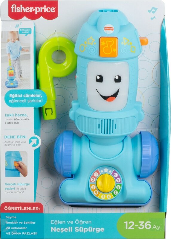English-speaking Cheerful Broom from Fisher-Price Have Fun and Learn series