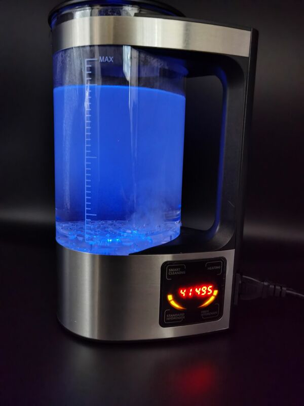 Gerador de água do hidrogênio da bebida do filtro de água da máquina do ionizador da água da chaleira de água rica do hidrogênio 100-240v 2l elétrica