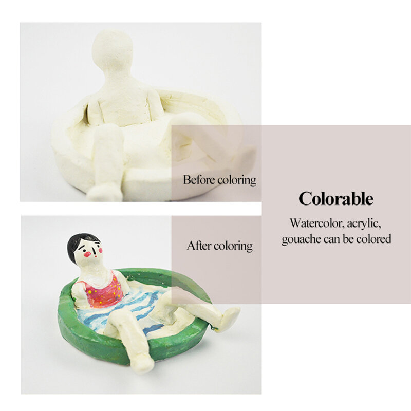DIY Material Weiche Papier Ton Skulptur Ton Plastilin Schlamm Puzzle Pädagogisches Spielzeug Modellierung Ton Kinder Aktivitäten Hand-made Schlamm