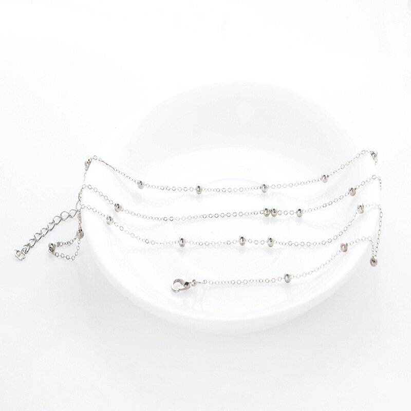Janeman 2020 bricolage nouvelle mode d'été sexy hanche taille chaîne perles rondes taille chaîne plage chaîne