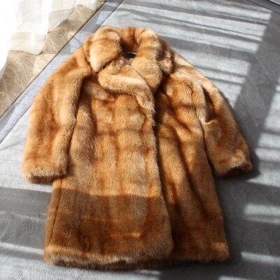 Manteau en fausse fourrure pour femme, haut de gamme, nouveau Style, mode, 18S44, haute qualité