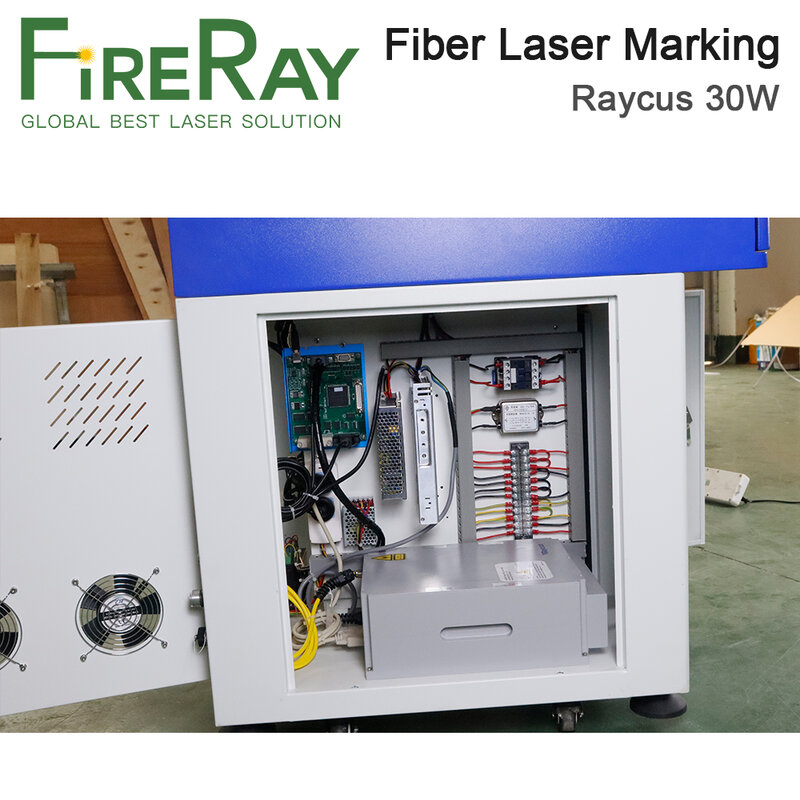 FireRay Sợi Laser Đánh Dấu Máy 30W Với Raycus Sợi Nguồn Laser MAX IPG Cho Đánh Dấu Kim Loại Thép Không Gỉ 1 đặt Hàng