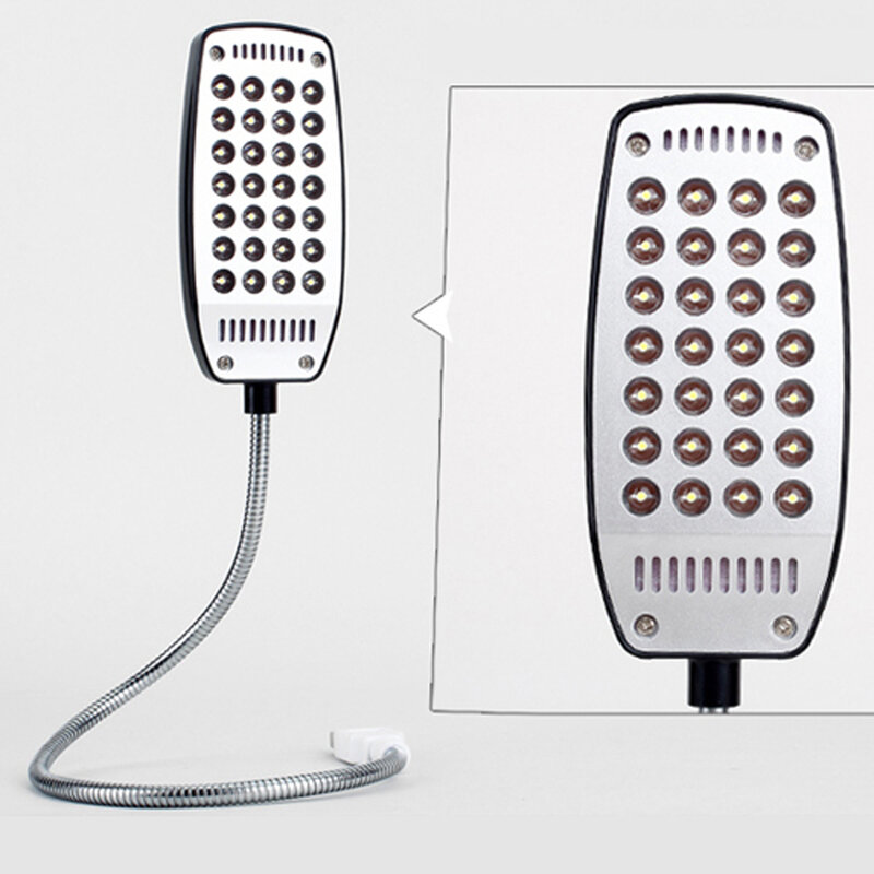 Ультраяркая Гибкая светодиодная лампа для чтения, 4 цвета, 28 светодиодный Дов, USB 2020, A1