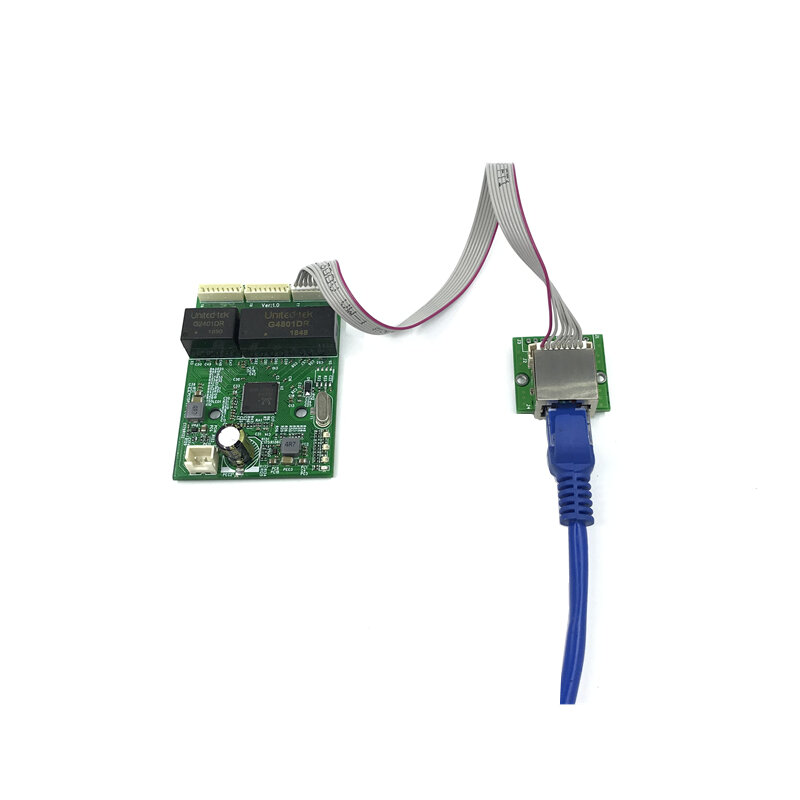 Mini PBCswitch โมดูล PBC OEM โมดูล Mini Size3Ports เครือข่ายบอร์ด Pcb Mini โมดูลสวิทช์ Ethernet 10/100/1000Mbps