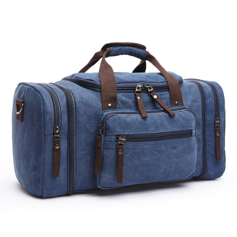 Men's outdoor travel handbag large-capacity long-distance business travel bag multifunctional portable messenger dual purpose