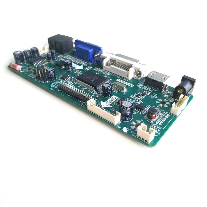 M.NT68676 1024*768 LVDS 20-Pin Screen 4CCFL Display Controller Board DIY Kit para T150XG01/cla150xp03/cla150xp07 VGA + DVI