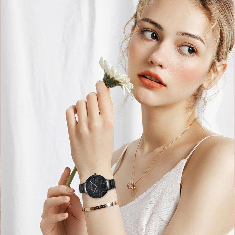 Shifenmei 시계 여성 럭셔리 브랜드 쿼츠 시계 레이디 방수 손목 시계 여성용 팔찌 여성 시계 Relogio Feminino