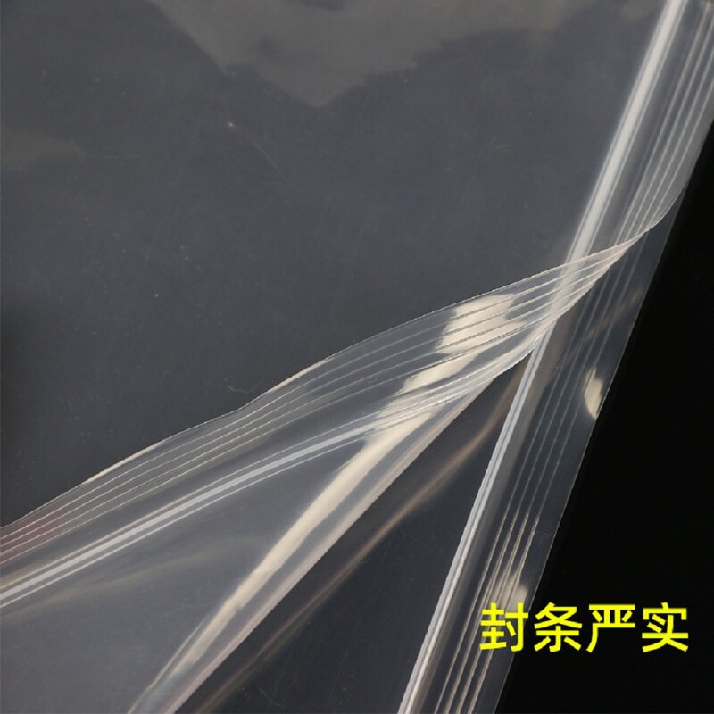 Spartan Industrial-bolsas de polietileno de plástico con cierre resellable, 100 Mil, transparentes, con cremallera, 8cm X 12cm (1,2 unidades)