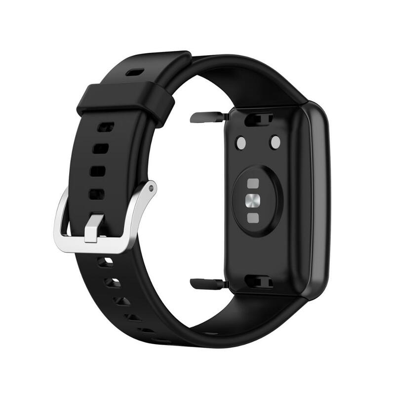 Olahraga Band untuk Huawei Watch Cocok TIA-B09 Tali Penggantian Silikon Gelang Smart Accessorie untuk Huawei Menonton Fit Band dengan Alat