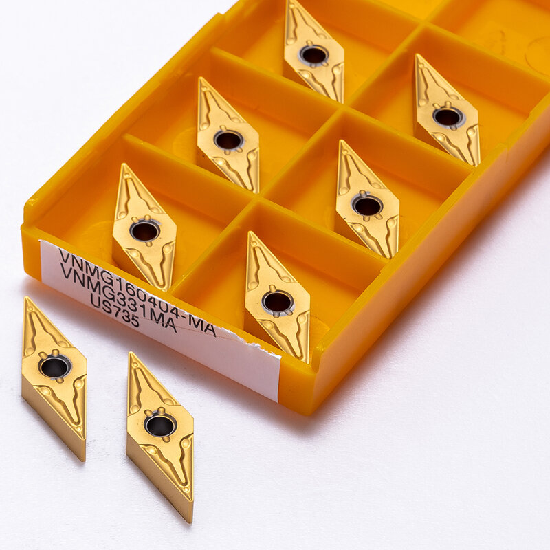 VNMG160404 VNMG160408 VP15TF UE6020 US735 Internal Blade Lathe Tool  Aluminum Inserts End Milling Cutter VNMG 160404 160408