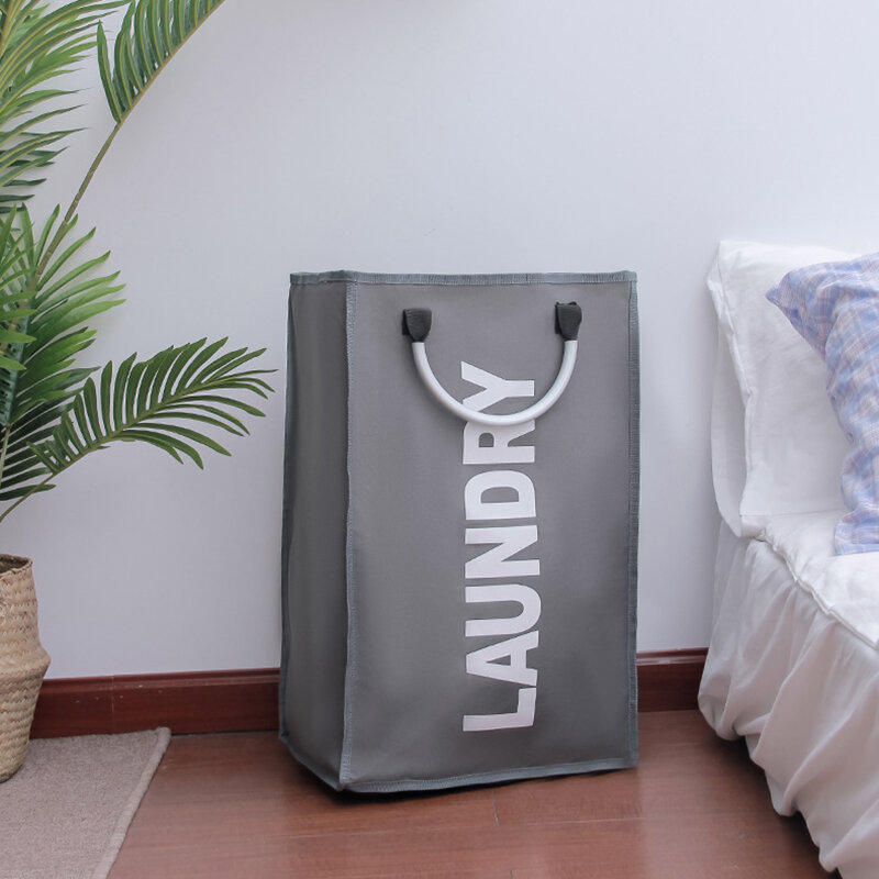 옥스포드 헝겊 세탁 바구니 휴대용 접이식 보관 가방 간단한 잡다한 정렬 가방 가정용 의류 보관 제품