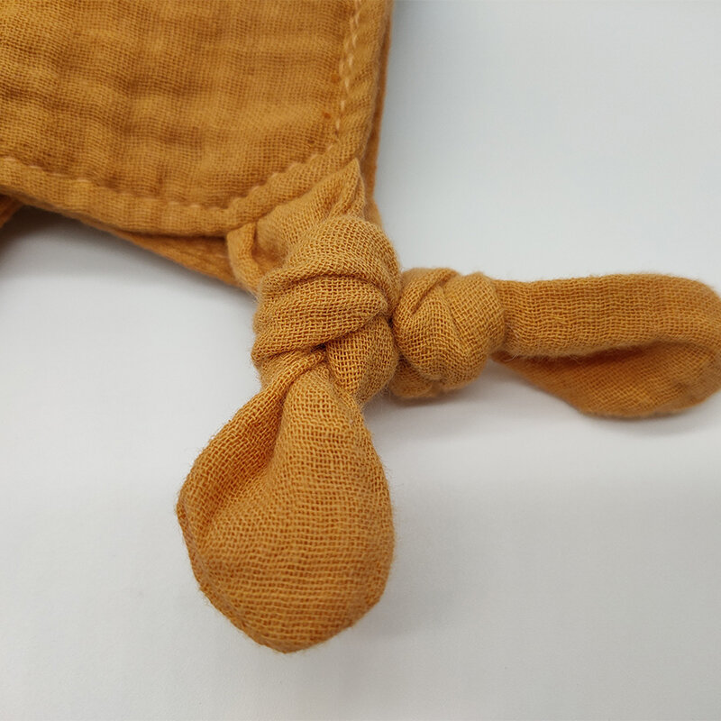 Novo ins musselina orgânica cobertor macio animal brinquedo do bebê comforter bebê urso de pelúcia coelho lenço apaziguar toalha