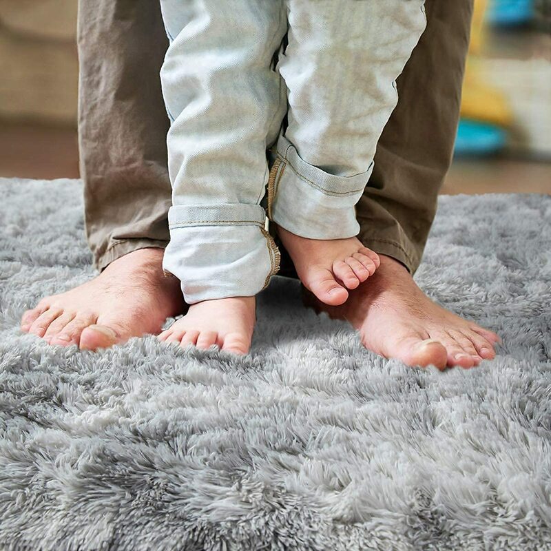 超ソフトぬいぐるみカーペット,柔らかくふわふわのリビングルームカーペット,赤ちゃんの子供部屋に柔らかい