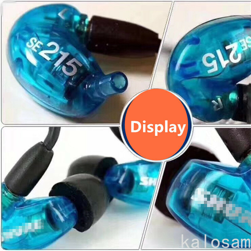 SE215 słuchawki bezprzewodowe Bluetooth słuchawki Hi-fi Stereo redukcja szumów w słuchawkach dousznych z oddzielnym przewodowy zestaw słuchawkowy z pudełkiem