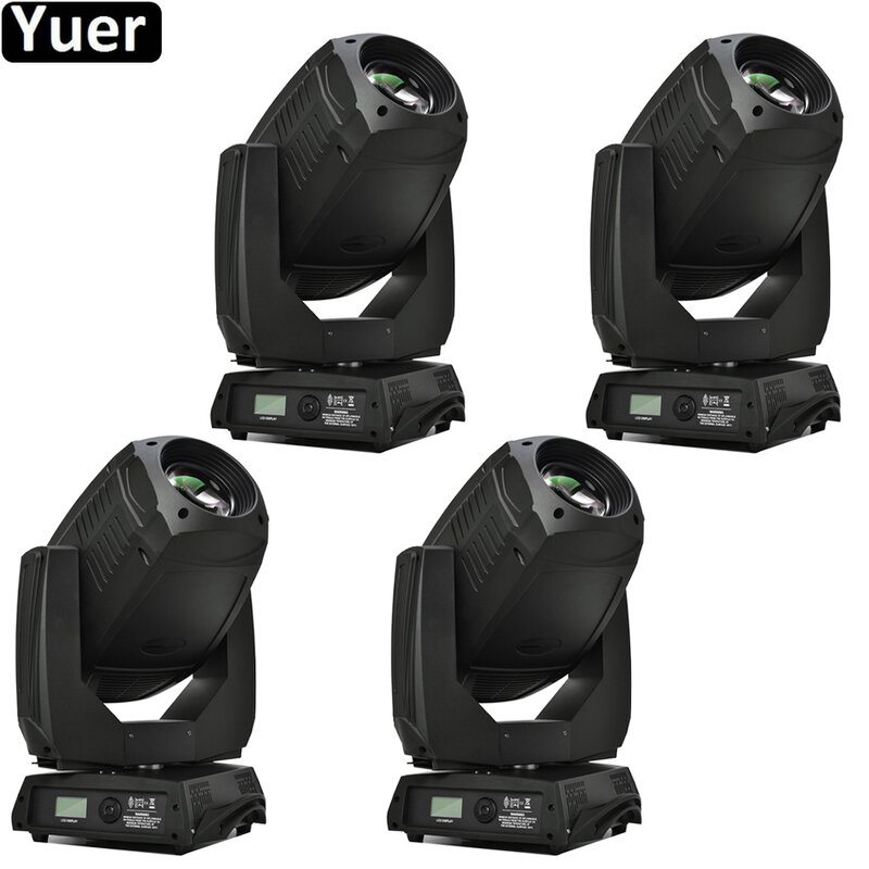 4Pcs/Lot LED 330W Moving Head CMY Music Light 3 Facet Prism Stage Lights DJ Party Disco Lasers Projector Moving Head Lights