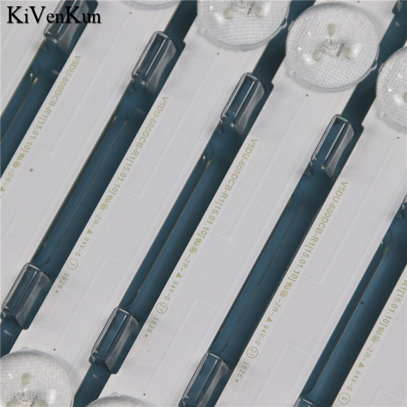 Bandes de rétroéclairage LED pour Samsung V5DU-600DCAB-R1, pour téléviseurs, barres de LED, règle, bande