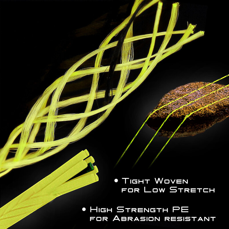 Maximumcatch-línea de apoyo trenzada para pesca con mosca, Sedal multicolor de 20/30LB, 50/100/300 yardas
