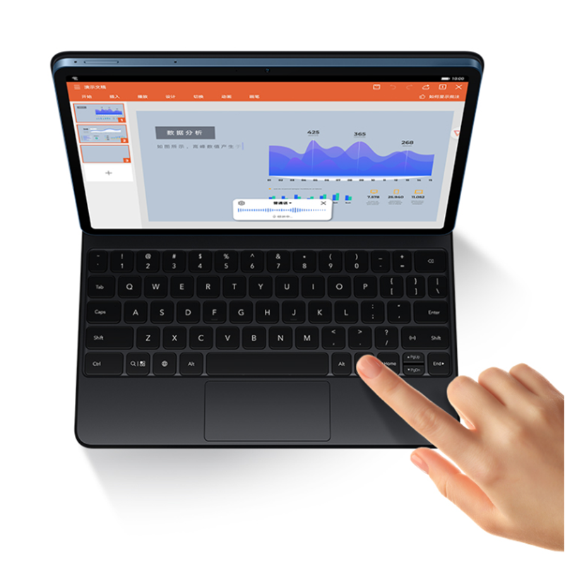 Funda con teclado para HONOR V7 Pro, 11 pulgadas, soporte para tableta con Keybaord para V7 Office