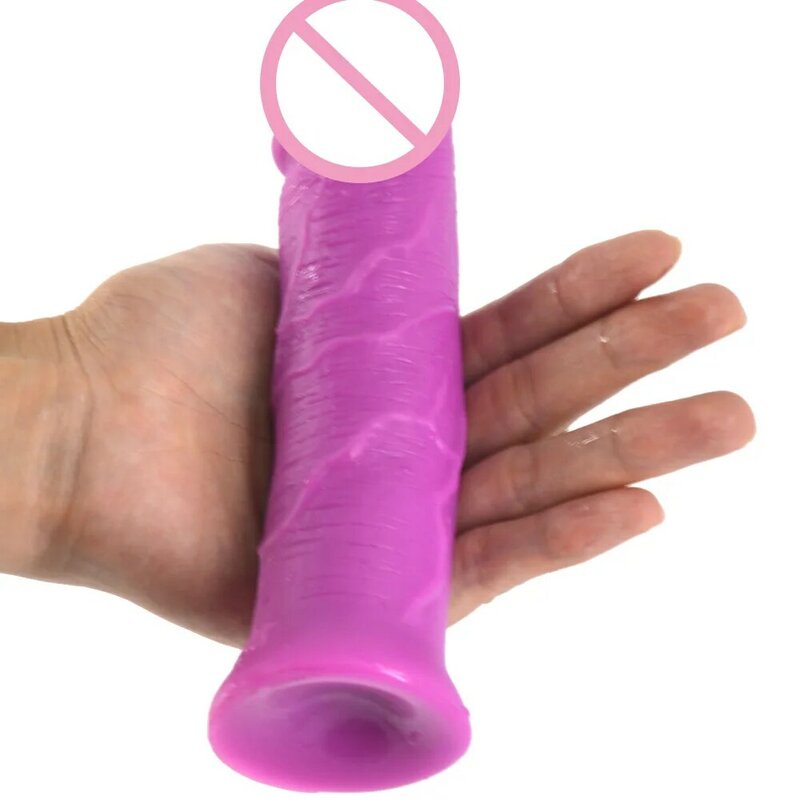 Silicone Realistic Soft Jelly Big Dildo G Spot Clitoris Stimulation Big Dildo Sex Toys for Women Sex Product Female Masturbator