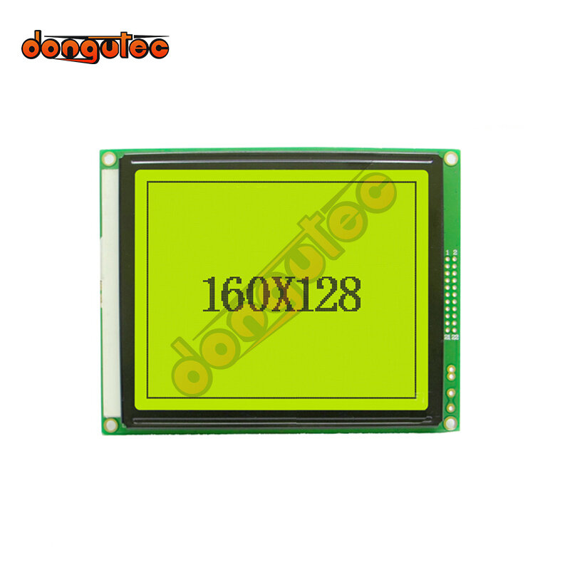 160128 160128B LCD pantalla de visualización de T6963 5V 129.0X102.0X17