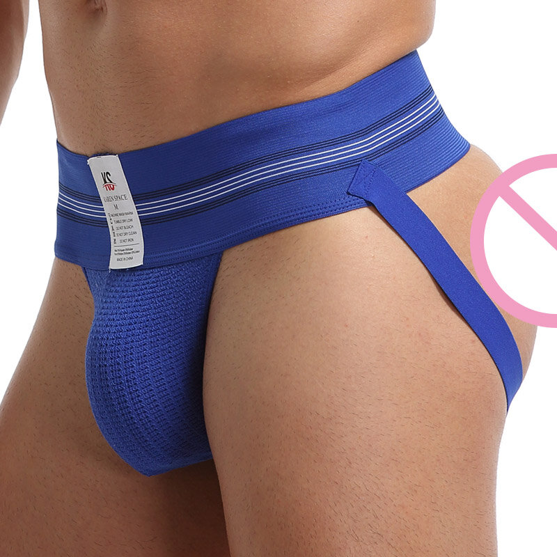 Jockstrap-String ouvert en coton pour homme, sous-vêtement gay, sexy
