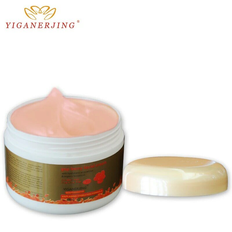 YIGANERJING-Wolfberry creme facial, ervas, creme facial, rejuvenescer, clareamento da pele, anti rugas, envelhecimento, hidratação, 2 pcs