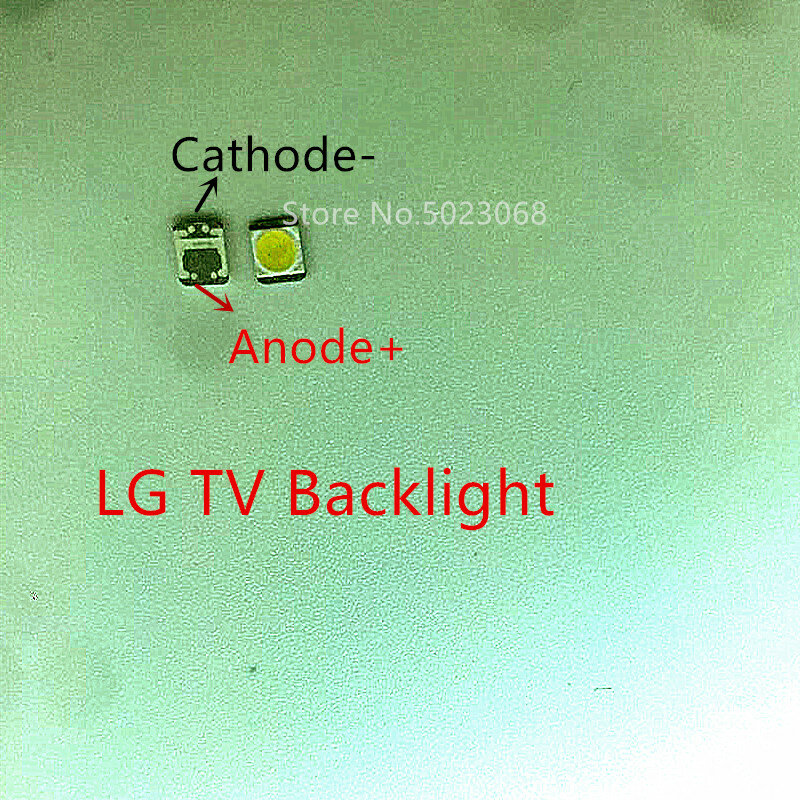 500 pçs original para lg innotek 1 w 2835 3528 1210 3 v para samsung lcd retroiluminação aplicação led frio branco reparo