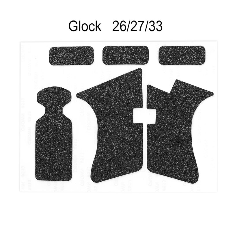 MAGORUI-Cinta de agarre de goma antideslizante para Glock 17/19/20/21/23/25/26/27/32/33/38, accesorios tácticos para pistola