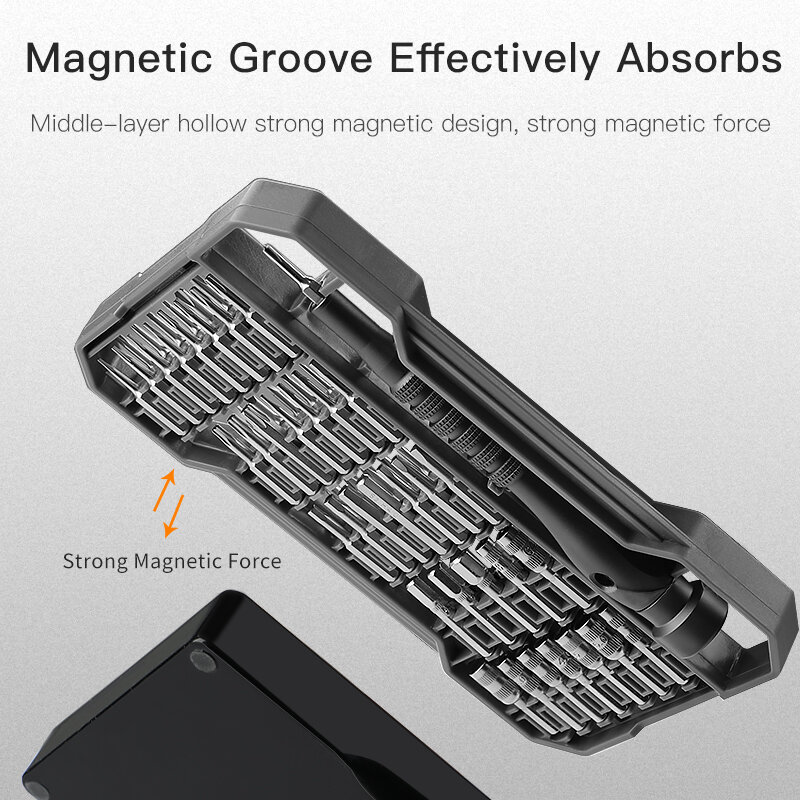 Precisão chave de fenda com ferramenta de reparo magnética Kit para iPhone, MacBook, Game Console, Tablet, PC,PS4, Xbox