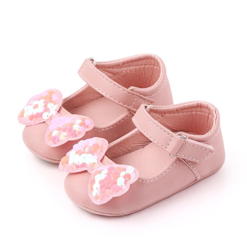 Детская обувь; Милая обувь принцессы для маленьких девочек; Нескользящая обувь для маленьких девочек