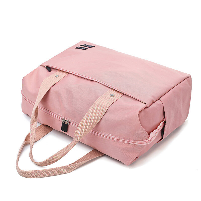 Fashion Waterproof Travel Bags Men/Women Handbag Oxford Cloth Canvas Shoulder Bag Travel Tote Luggage Bag Weekend Overnight Bag
