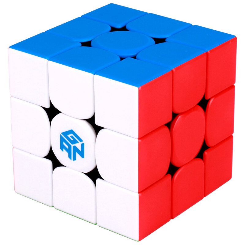 Gan 354 M V2 Magnetic Puzzle Magic Speed Cube, Adesivo 3x3, Cubo Mágico Profissional Ímãs, Brinquedos para crianças