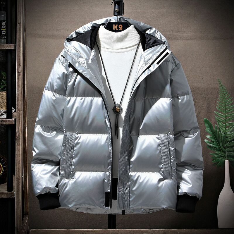 男性用の厚手の防風長袖ジャケット,男性用の新しいビジネスウェア,カジュアル,冬用,2021