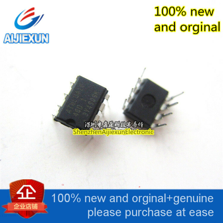 10Pcs 100% New and original AT93C46D-PU silk-screen 46D Three-wire Serial EEPROM 1K (128 x 8 or 64 x 16) large stock