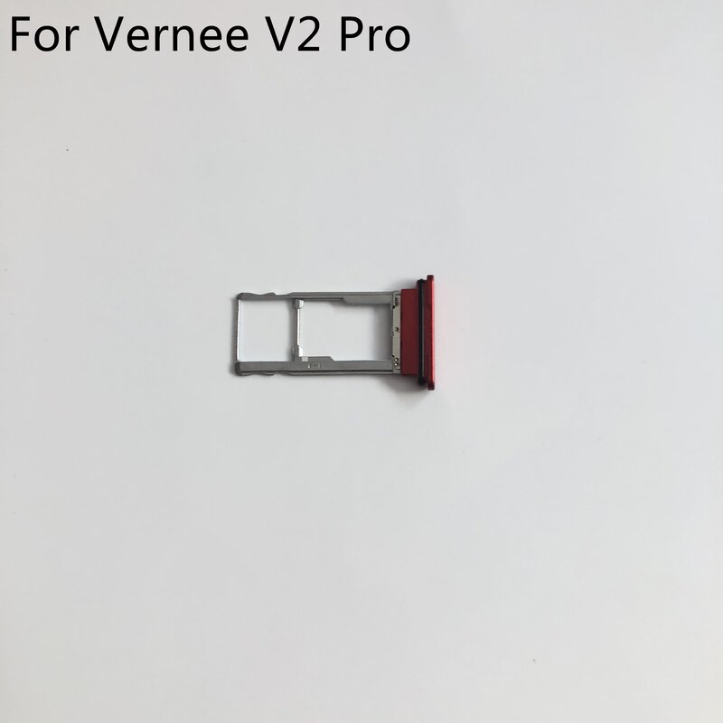 Vernee V2 Pro ponsel pintar, Dudukan kartu Sim Slot kartu Tray untuk Vernee V2 Pro MT6763 octa-core 5.99 "2160x1080