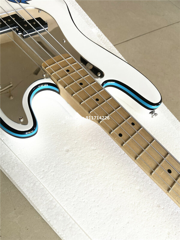 คุณภาพสูงรุ่นที่กำหนดเองของ Steve Harris Precision Signature Electric Bass จัดส่งฟรี
