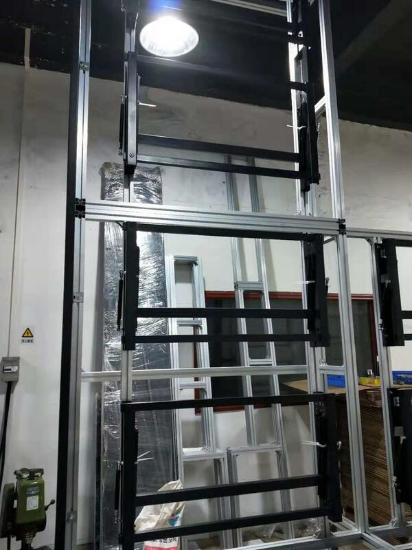 Soportes de soporte de estructura de acero para gabinete B2B, lcd, led, video, pared, pantalla grande