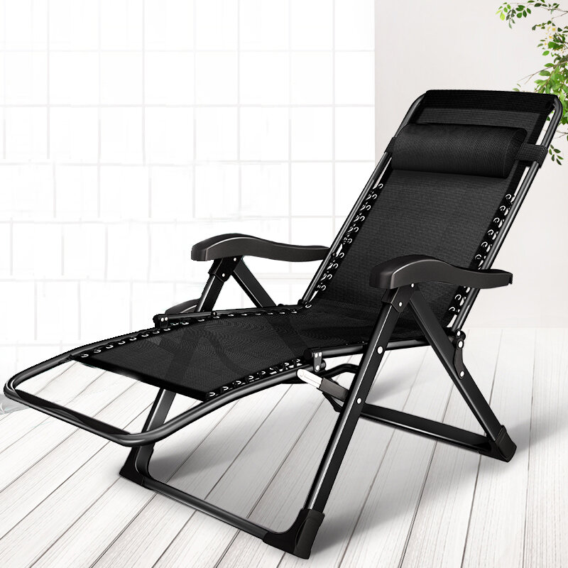 Kursi Berjemur กลางแจ้ง Zero Gravity เก้าอี้ไม้ Armrest XXL Camping Lounge Patio เบาะพับสนามหญ้า Recliner พร้อมที่ใส่ถ้วย