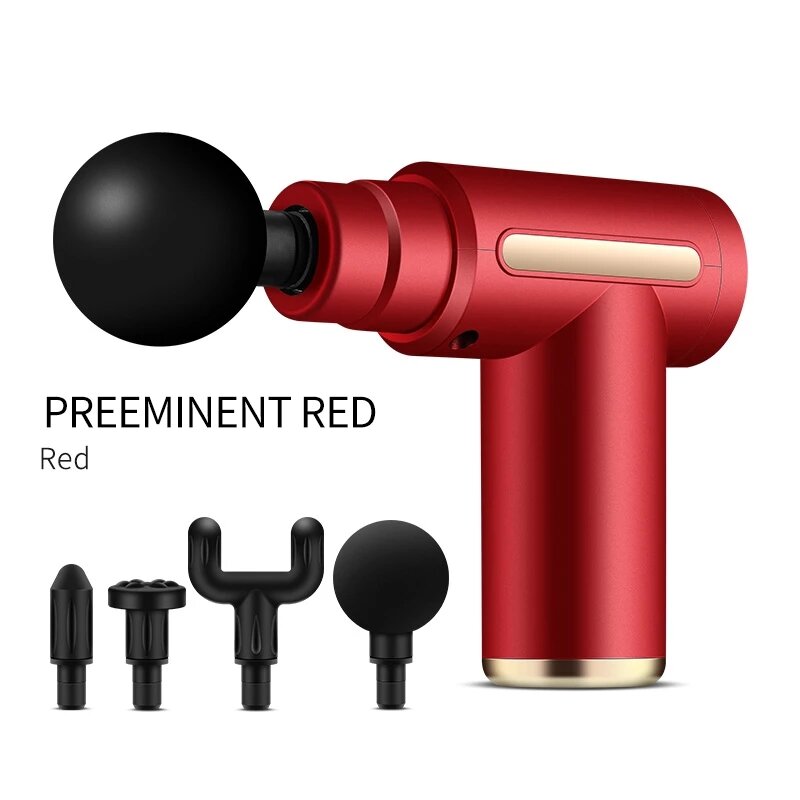 Syeosye Mini Massage Gun Deep Tissue Percussion Muscle Massager Fascial Gun Electric Body Massager For Pain Relief