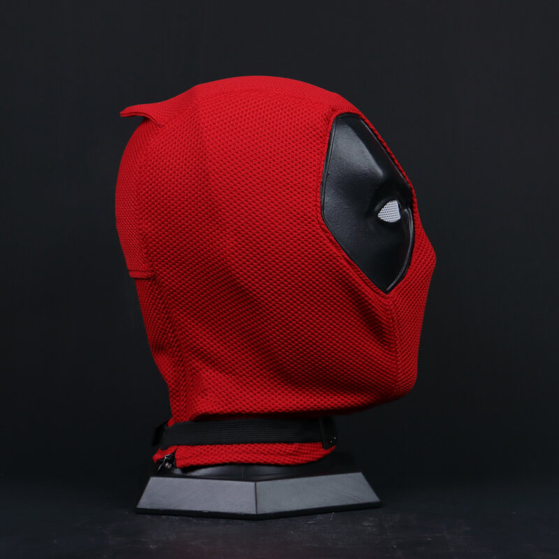 2019 New Deadpool Mask Nylon Breathable Adult Full Head Masks        Movie Deadpool Costumes Prop Halloween Party Wholesale Hood