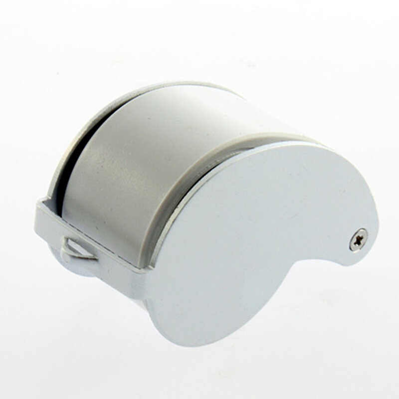 40X Kaca Pembesar Cahaya Mini Pembesar Lipat Portabel untuk Perhiasan Perangko Barang Antik Lampu LED Genggam Len