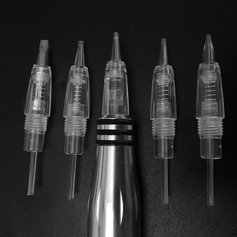 Vervangende Schroef Tattoo Cartridge Naalden 1r 3r 5r 5f 7f Voor Mym Elektrische Derma Tools Microblading Naalden