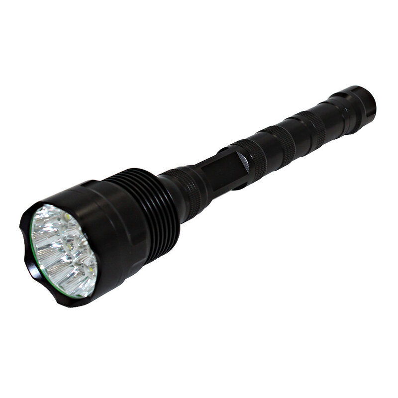 Linterna táctica potente para emergencias y defensa personal, luz LED ultraligera 18x XM-L T6, 20000LM, luz nocturna