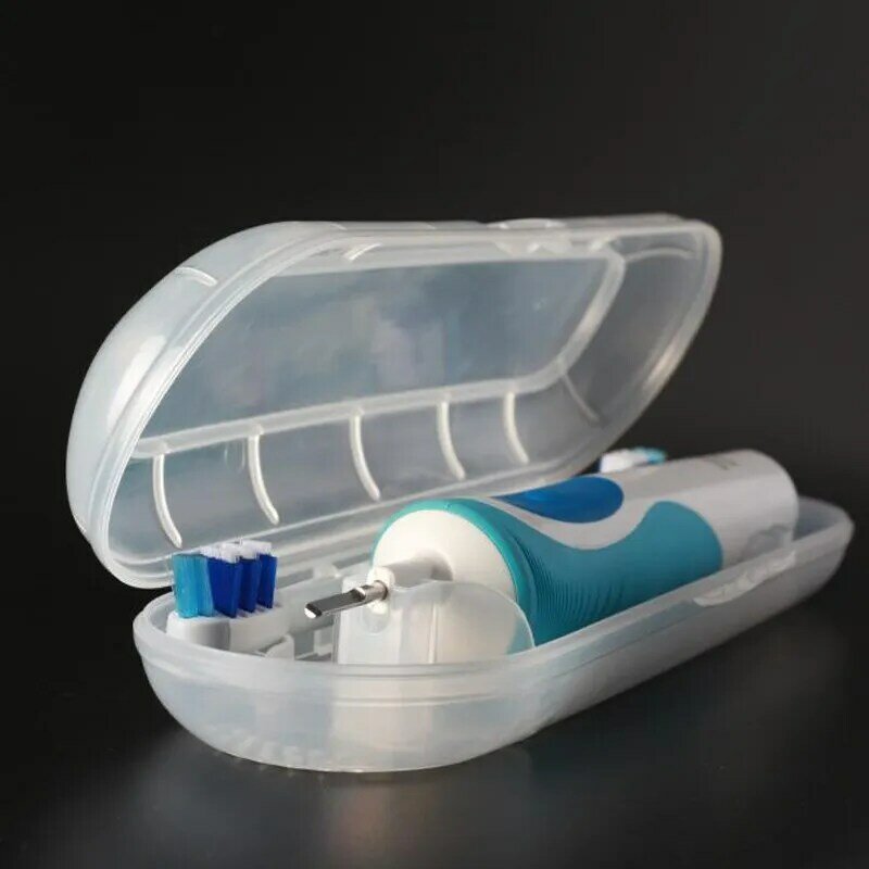 Oral B กล่องเดินทางแบบพกพาสำหรับแปรงสีฟันไฟฟ้า Oral B เดินป่าผู้ถือห้องน้ำผู้ถือกลางแจ้งฝุ่น