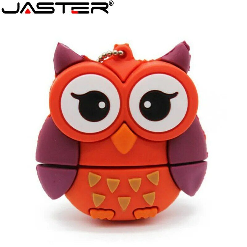 JASTER Fashion cute Animal Owl/Penguin/Fox/Bee usb 2.0 flash drive pendrive usb stick 64GB 32gb 4gb 8gb 16gb usb stick u disk