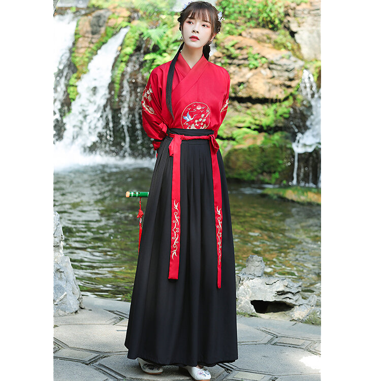 Японское винтажное кимоно для женщин и мужчин, одежда для косплея самурая, вышитый кардиган Hanfu Crane, юката с длинным рукавом в стиле ретро