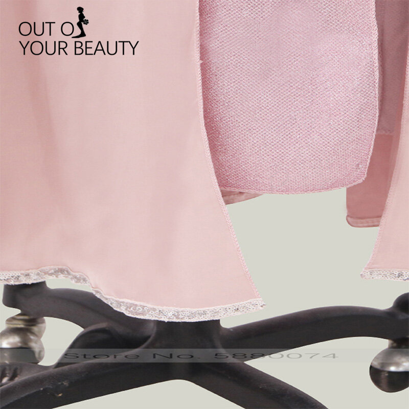 2020 nuevo vestido de noche elegante rosa de un hombro de cintura alta con arco asimétrico Splicing Slim Slit vestido Simple para fiesta
