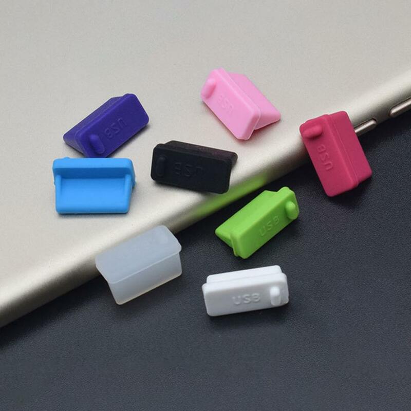 5 قطعة الغبار القياسية USB 2.0/3.0 الغبار التوصيل منفذ شاحن غطاء للكمبيوتر المحمول