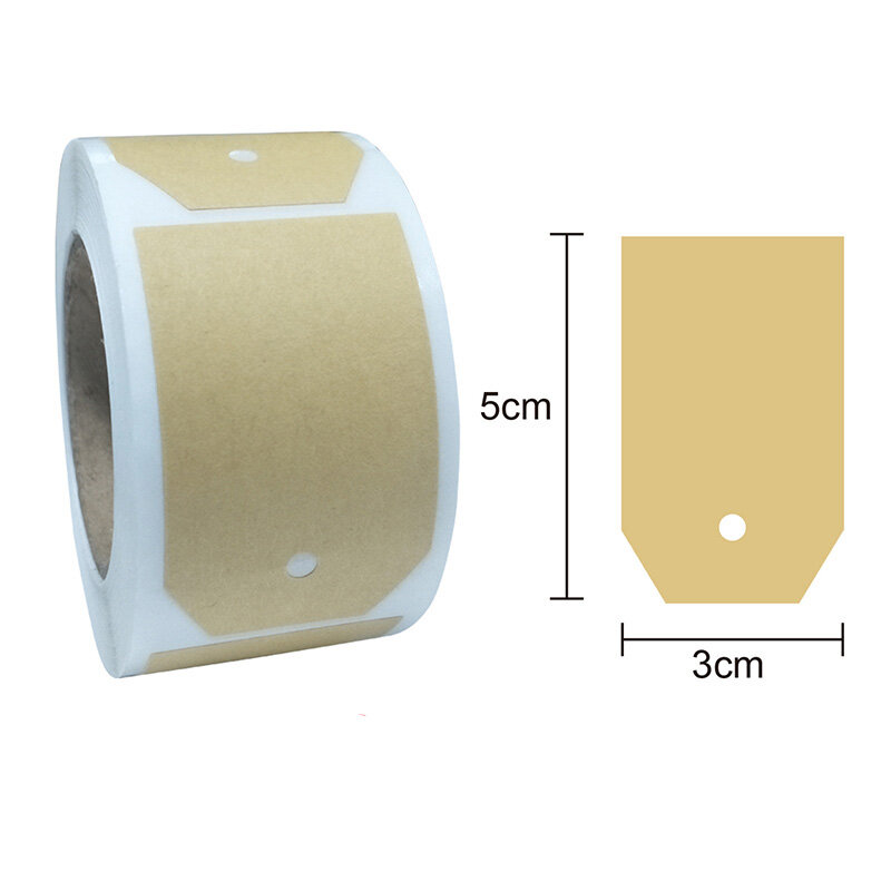 クラフト紙のロール,250個,手作りの粘着ラベル,自家製の装飾,ウェディングギフト,ガラス瓶,キャンドル,文房具用