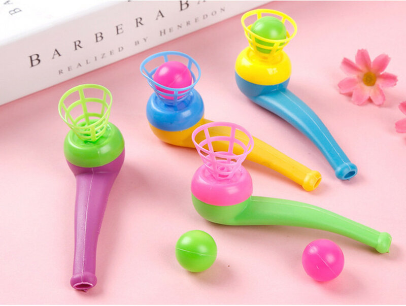Baby Educational Toys Blow Pipe & Balls - Pinata Toy Loot/Party Bag Fillers Wedding/Kids